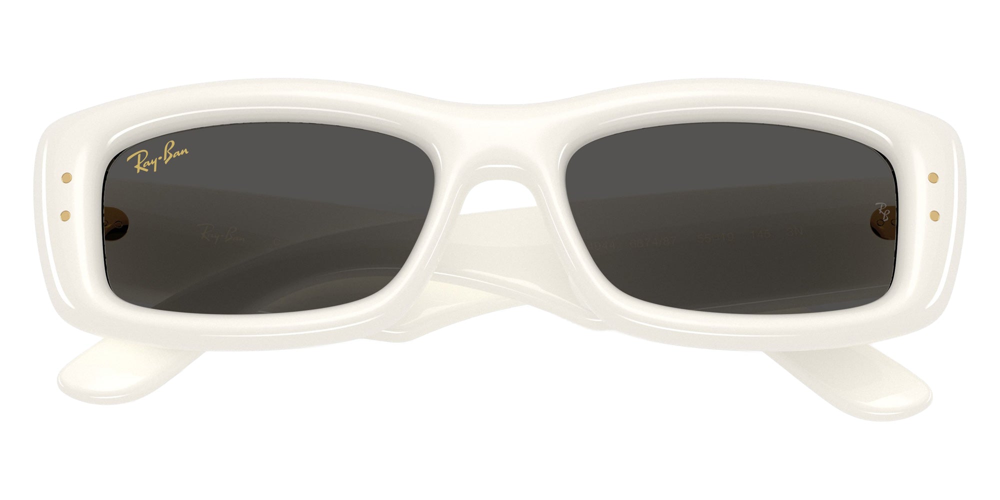 Ray-Ban RB4944 Kiliane Puffer 687487 55 - Full Cream / Ultra Black #id:rb4944687487_s:100125