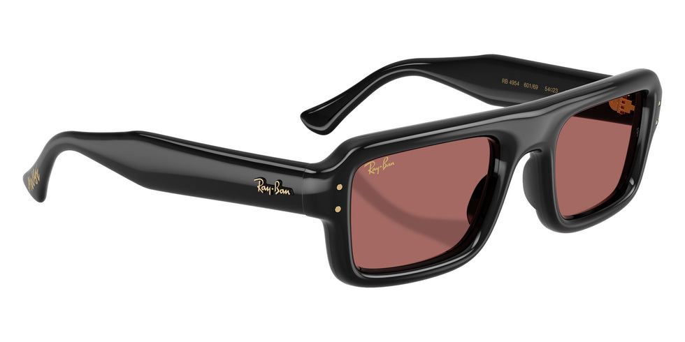Ray-Ban RB4954 Flacko Puffer 601/69 52 - Black / Dark Violet #id:rb495460169_s:100120
