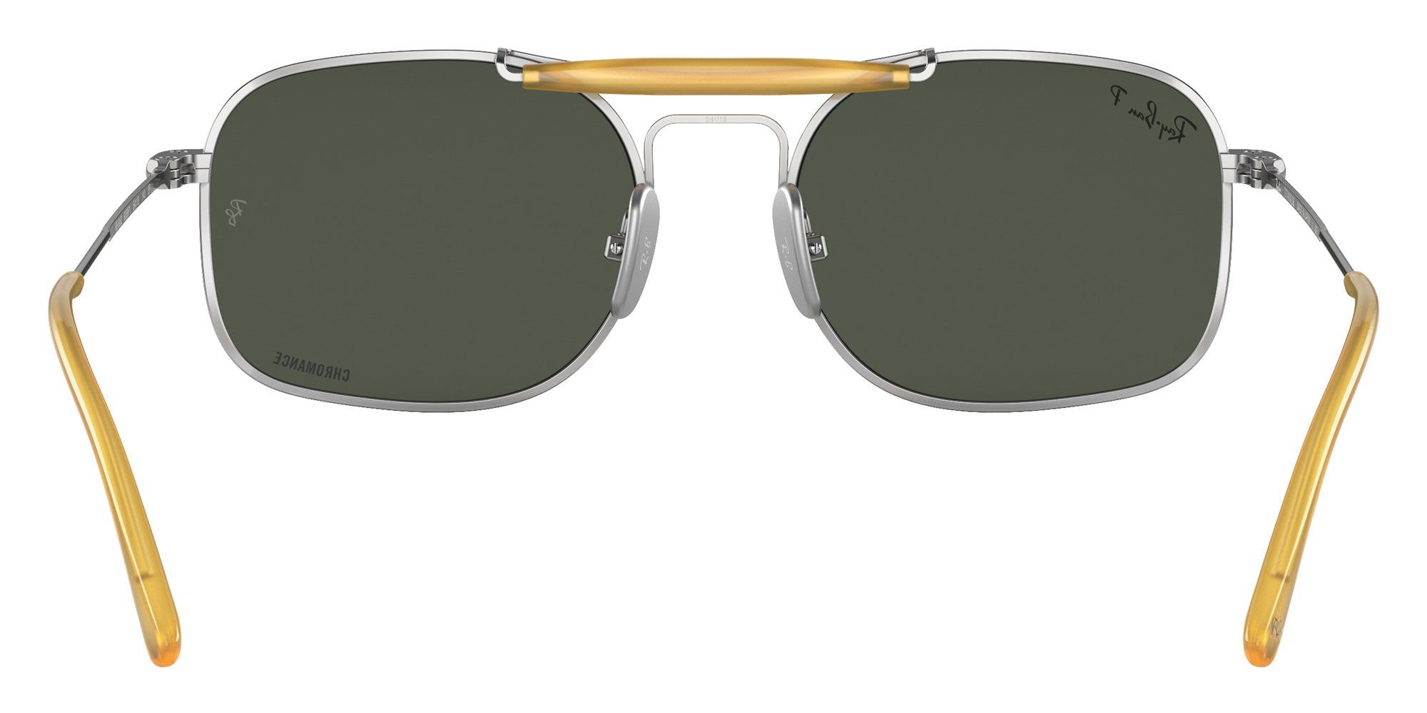 Ray-Ban RB8062 Titanium 9209P1 51 - Silver / Polarized Dark Green Classic #id:rb80629209p1_s:100115