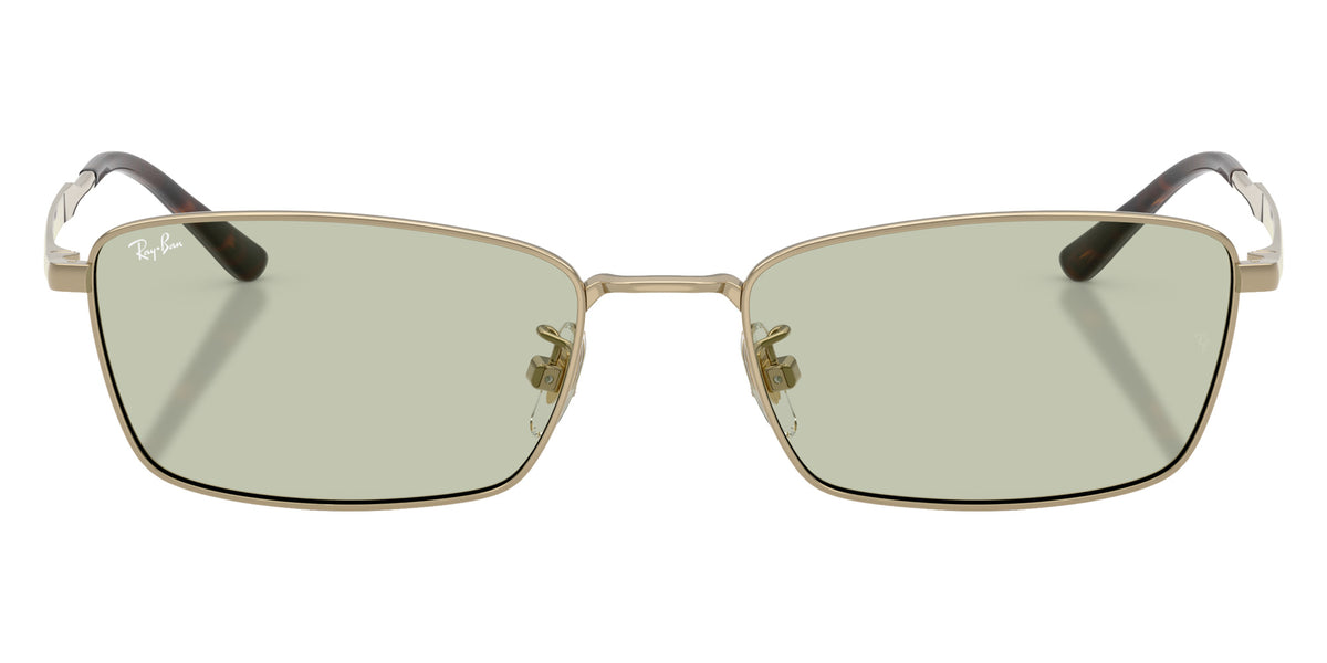 Ray-Ban RB8069D Titanium 9265/2 55 - Gold / Light Green #id:rb8069d92652_s:104100