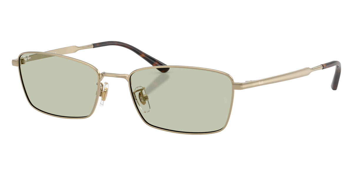 Ray-Ban RB8069D Titanium 9265/2 55 - Gold / Light Green #id:rb8069d92652_s:104105