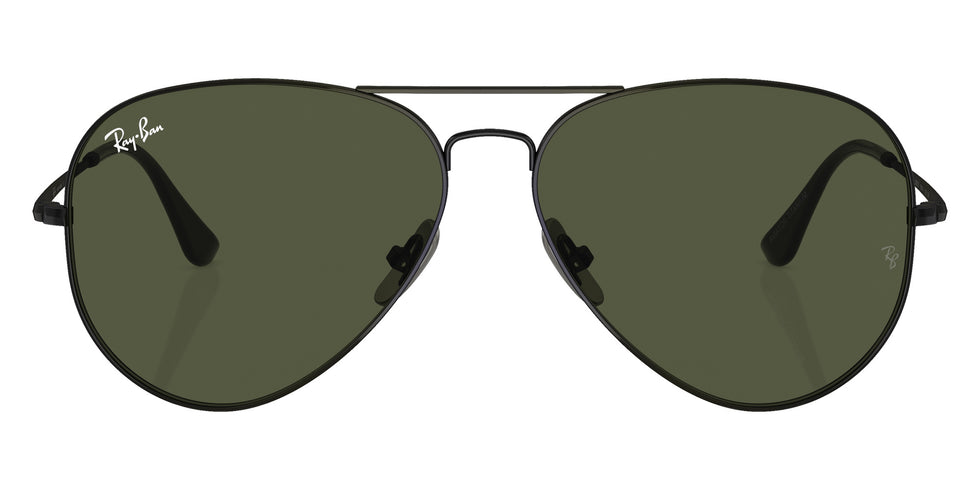 Ray-Ban RB8089 Aviator Titanium 926731 62 - Black / Green #id:rb8089926731_s:102100