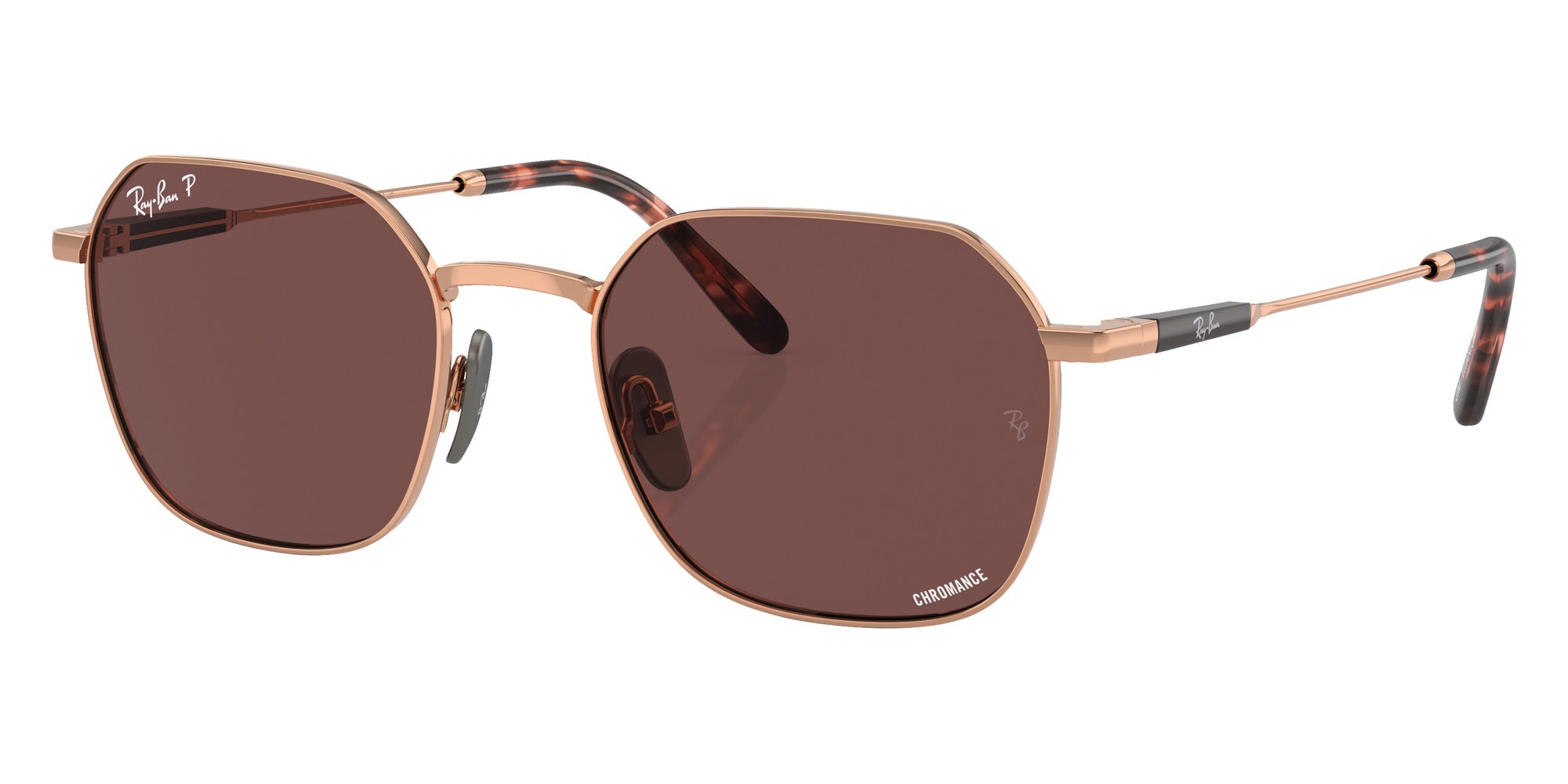 Ray-Ban RB8094 Jim Titanium 9266AF 53 - Light Brown #id:rb80949266af_s:100105
