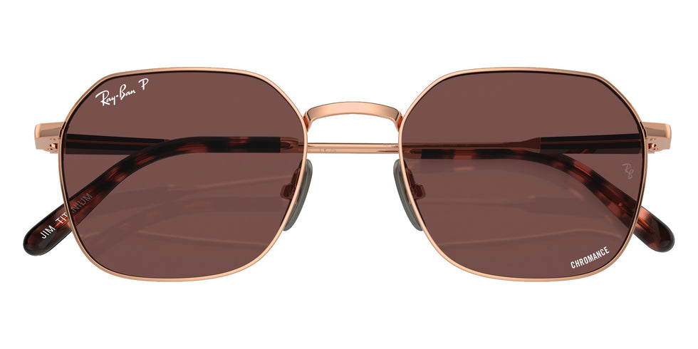 Ray-Ban RB8094 Jim Titanium 9266AF 53 - Light Brown #id:rb80949266af_s:100125