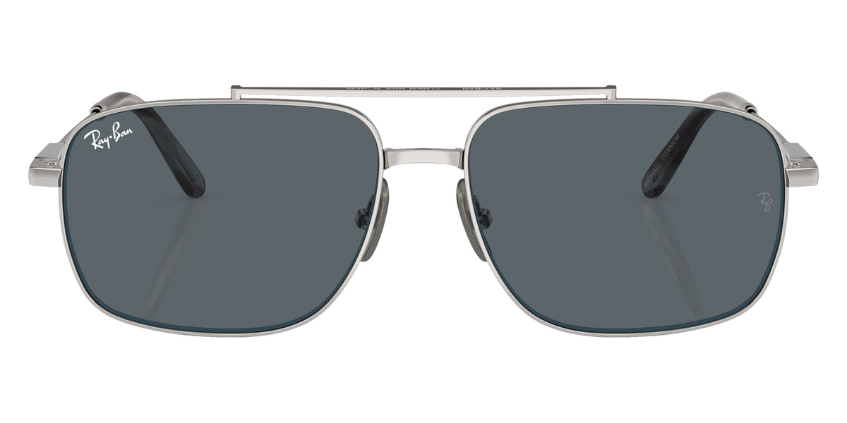 Ray-Ban RB8096 Michael Titanium 9209R5 59 - Silver / Blue #id:rb80969209r5_s:100100