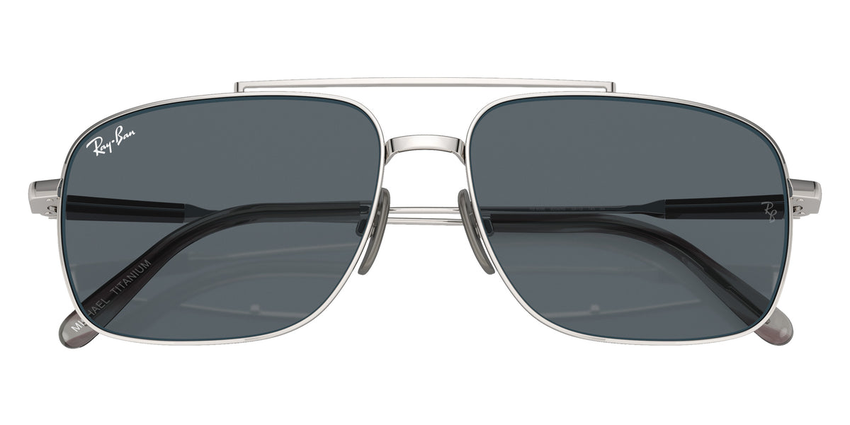 Ray-Ban RB8096 Michael Titanium 9209R5 59 - Silver / Blue #id:rb80969209r5_s:100125