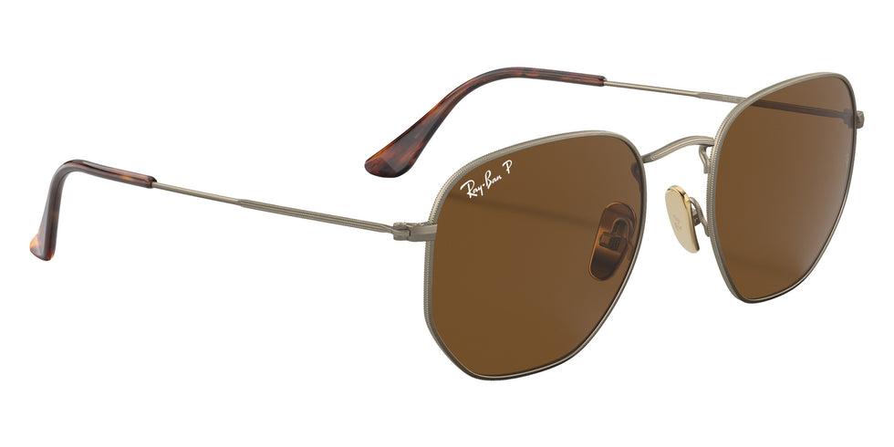 Ray-Ban RB8148 Hexagonal Titanium 920757 51 - Gold #id:rb8148920757_s:100120