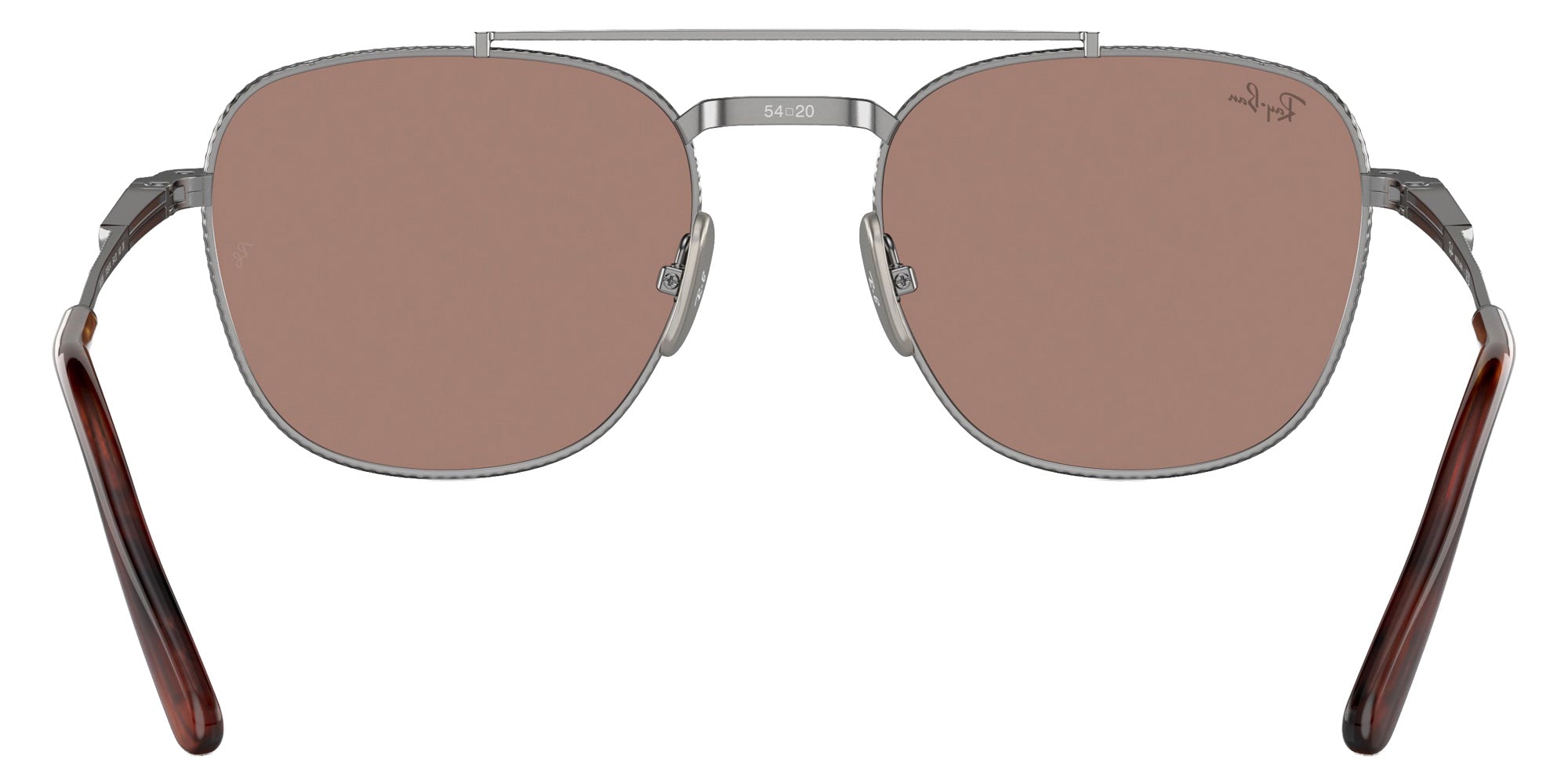 Ray-Ban RB8258 Frank II Titanium 3139O4 54 - Silver / Gray Blue Mirrored #id:rb82583139o4_s:100115