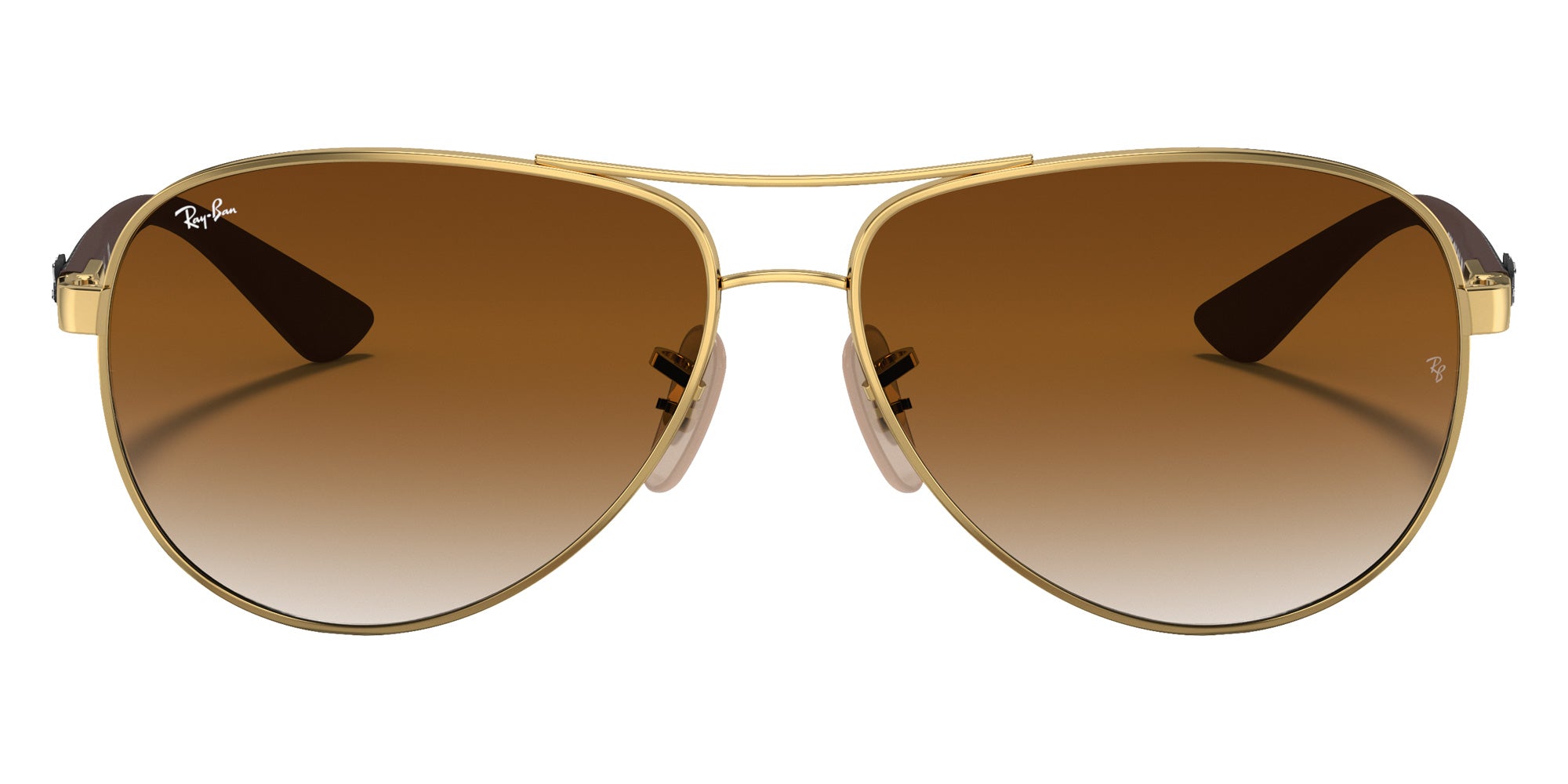Ray-Ban RB8313 Carbon Fibre 001/51 58 - Arista Gold / Light Brown Gradient #id:rb831300151_s:100100