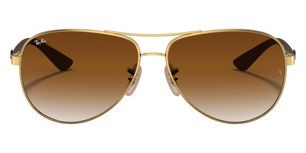 Ray-Ban RB8313 Carbon Fibre 001/51 58 - Arista Gold / Light Brown Gradient #id:rb831300151_s:100100