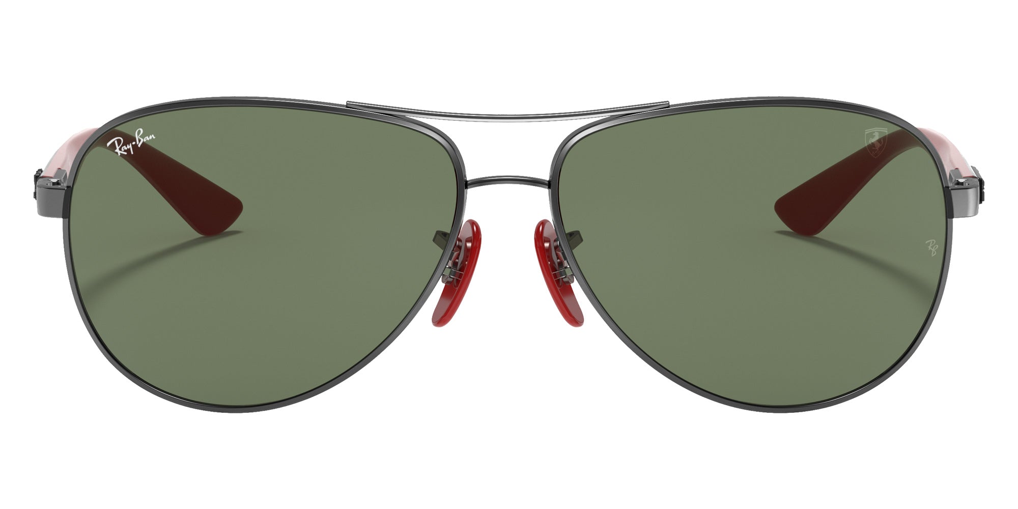Ray-Ban RB8313M Scuderia Ferrari F00171 61 - Gunmetal / Green Classic #id:rb8313mf00171_s:100100
