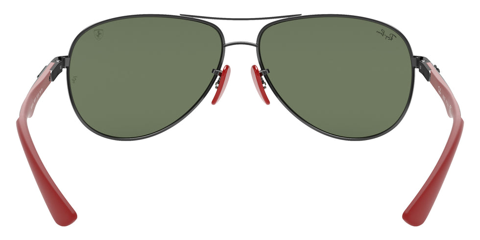 Ray-Ban RB8313M Scuderia Ferrari F00171 61 - Gunmetal / Green Classic #id:rb8313mf00171_s:100115