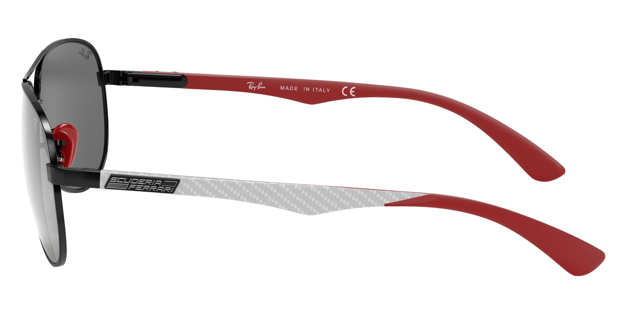 Ray-Ban RB8313M Scuderia Ferrari F0096G 61 - Black / Gray Mirrored Silver #id:rb8313mf0096g_s:102110