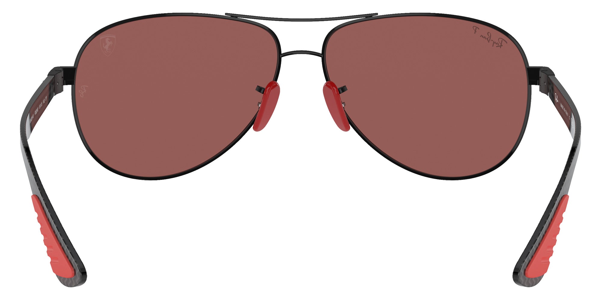 Ray-Ban RB8331M Scuderia Ferrari F002H2 61 - Black / Purple/Silver Mirrored Polarized #id:rb8331mf002h2_s:102115