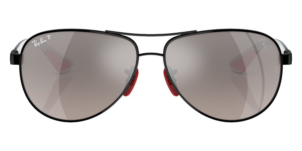 Ray-Ban RB8331M Scuderia Ferrari F0095J 61 - Black / Gray Mirrored Polarized #id:rb8331mf0095j_s:104100