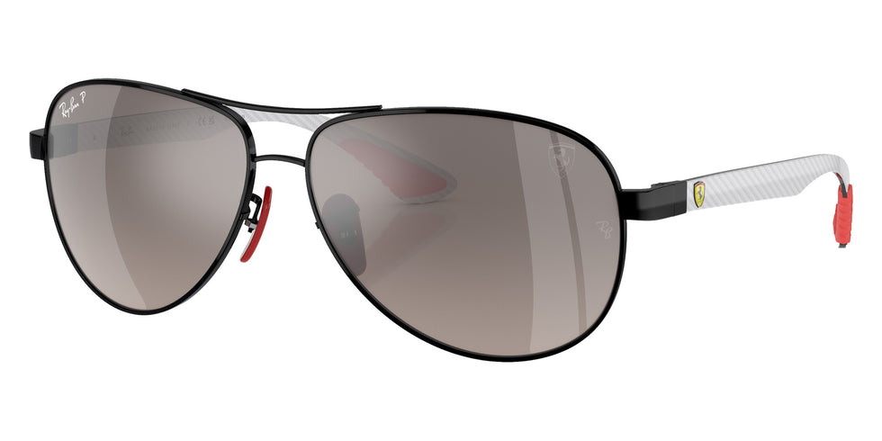 Ray-Ban RB8331M Scuderia Ferrari F0095J 61 - Black / Gray Mirrored Polarized #id:rb8331mf0095j_s:104105
