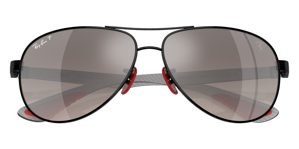 Ray-Ban RB8331M Scuderia Ferrari F0095J 61 - Black / Gray Mirrored Polarized #id:rb8331mf0095j_s:104125