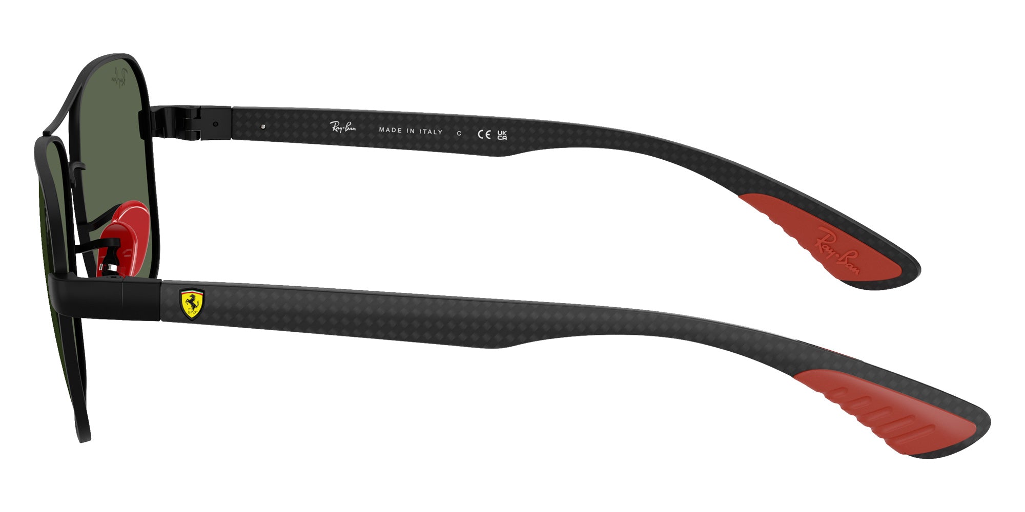 Ray-Ban RB8336M Scuderia Ferrari F00271 58 - Matte Black / Dark Green #id:rb8336mf00271_s:100110