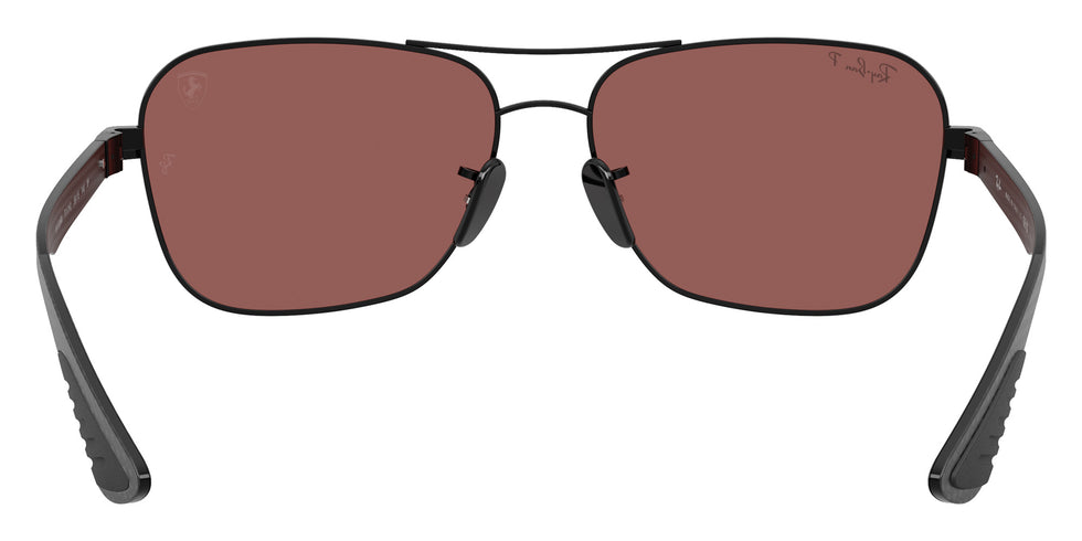 Ray-Ban RB8336M Scuderia Ferrari Chromance F117H2 58 - Black / Purple Mirrored Silver Polarized #id:rb8336mf117h2_s:100115
