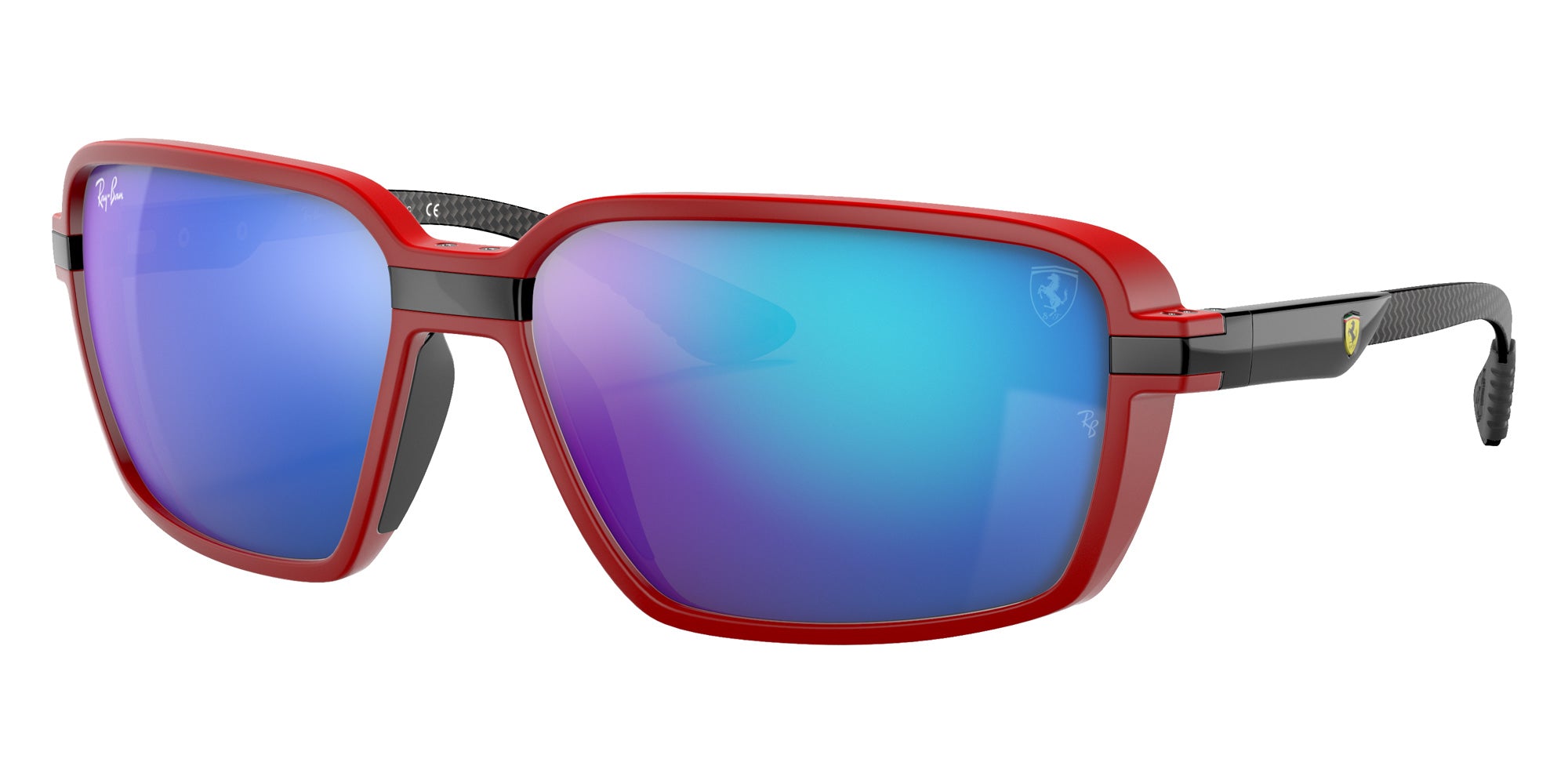 Ray-Ban RB8360M Scuderia Ferrari F66355 62 - Red / Blue Mirrored #id:rb8360mf66355_s:100105
