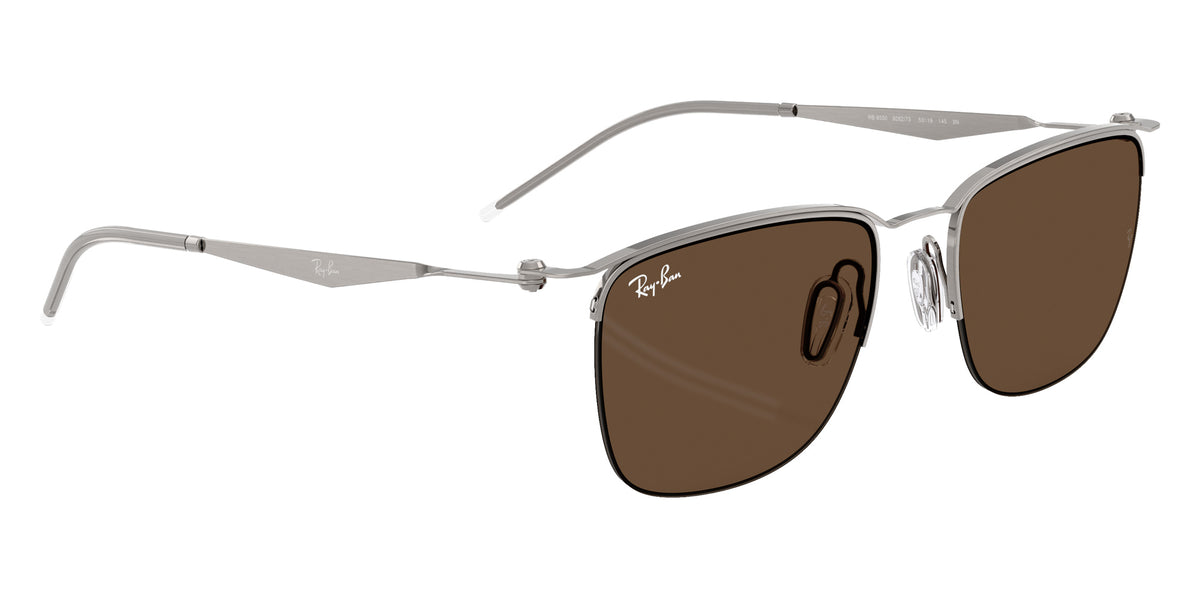 Ray-Ban RB8550 928273 53 - Gunmetal / Dark Brown #id:rb8550928273_s:104120