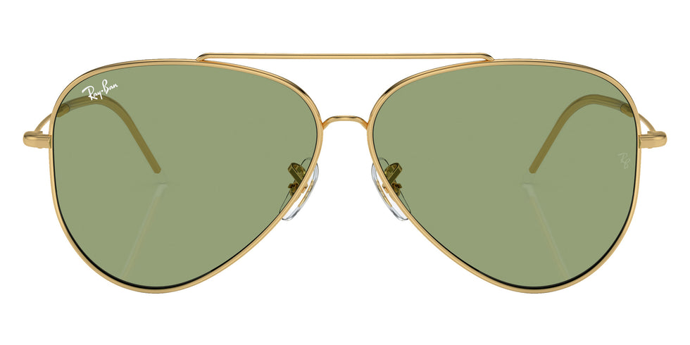 Ray-Ban RBR0101S Aviator Reverse 001/82 62 - Arista Gold / Green #id:rbr0101s00182_s:100100