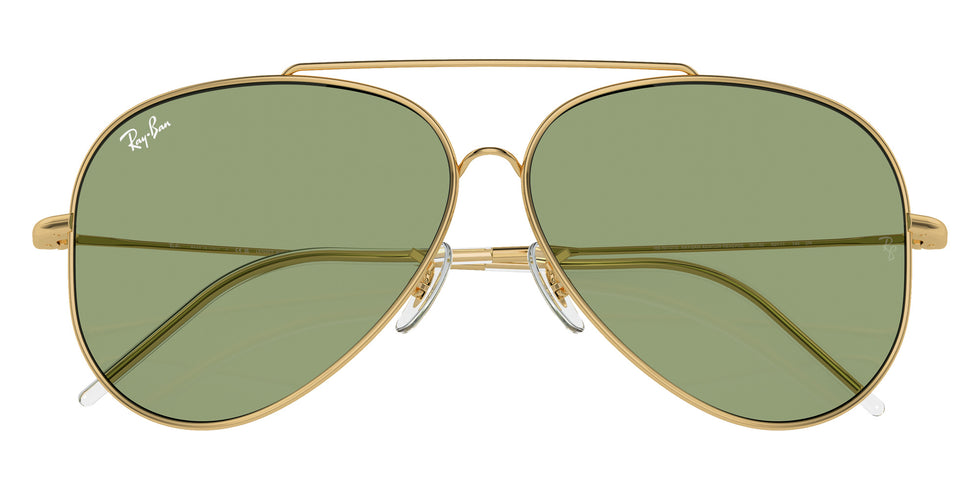 Ray-Ban RBR0101S Aviator Reverse 001/82 62 - Arista Gold / Green #id:rbr0101s00182_s:100125