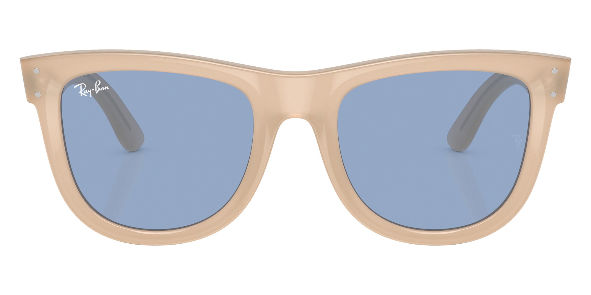 Ray-Ban RBR0502SF Wayfarer Reverse 678072 53 - Opal Beige & Honey #id:rbr0502sf678072_s:100100