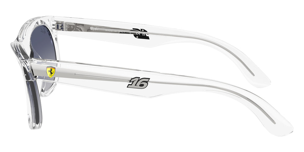 Ray-Ban RBR0502SM Charles Leclerc Driver Special Edition 2026 - Scuderia Ferrari Collection F7064L 50 - Transparent #id:rbr0502smf7064l_s:100110