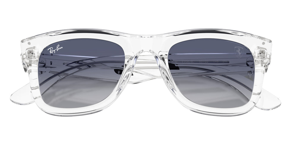 Ray-Ban RBR0502SM Charles Leclerc Driver Special Edition 2026 - Scuderia Ferrari Collection F7064L 50 - Transparent #id:rbr0502smf7064l_s:100125