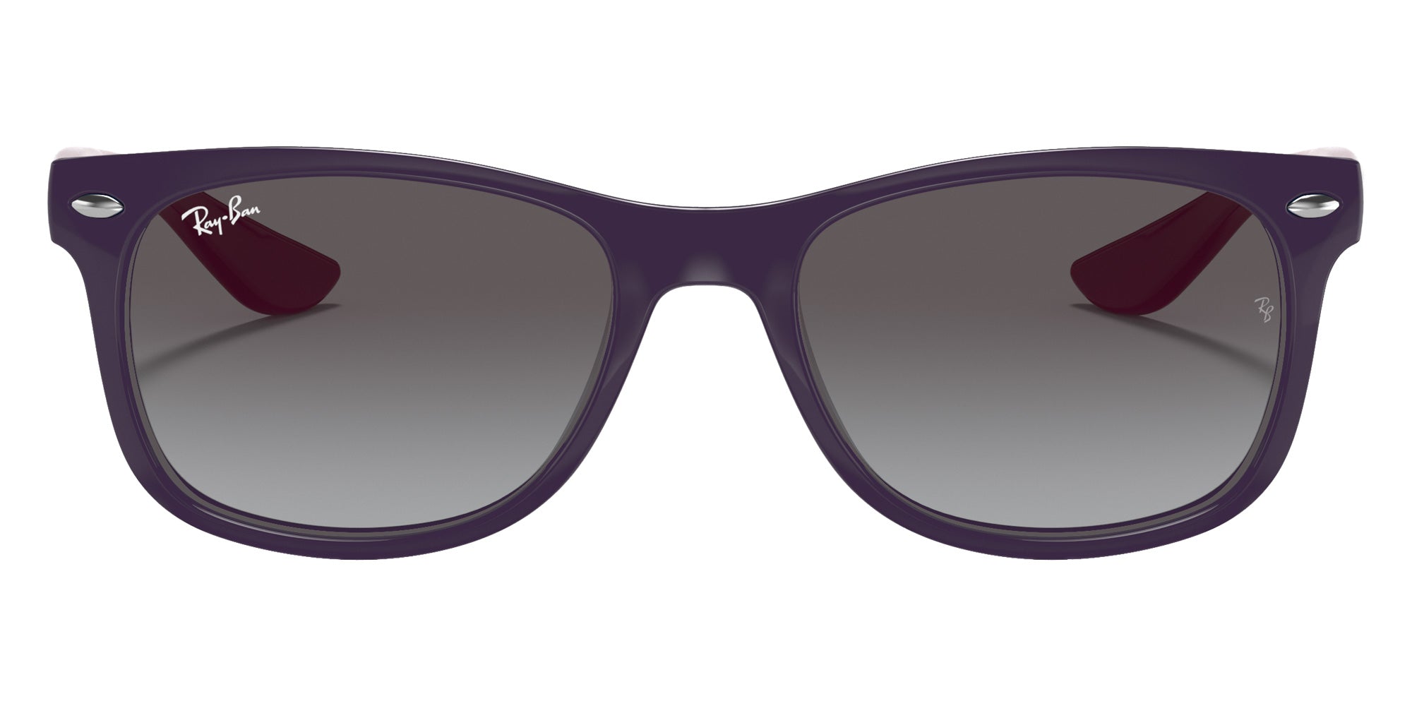 Ray-Ban RB9052S New Wayfarer 70218G 48 - Violet / Light Gray/Dark Gray #id:rj9052s70218g_s:100100