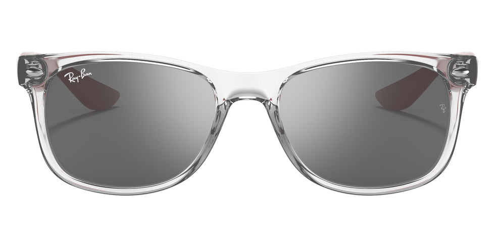 Ray-Ban RB9052S New Wayfarer 70636G 48 - Transparent Gray / Gray/Silver Mirrored #id:rj9052s70636g_s:102100