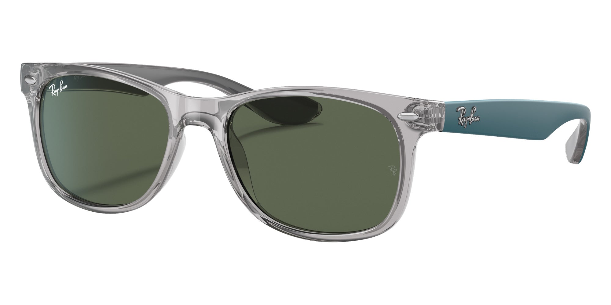 Ray-Ban RB9052S New Wayfarer Kids 707071 48 - Transparent Gray #id:rj9052s707071_s:100105