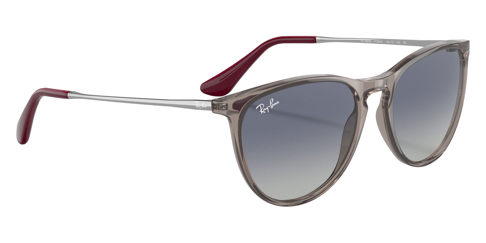 Ray-Ban RB9060S Erika 71094L 50 - Transparent Gray / Gray Gradient Blue #id:rj9060s71094l_s:100120