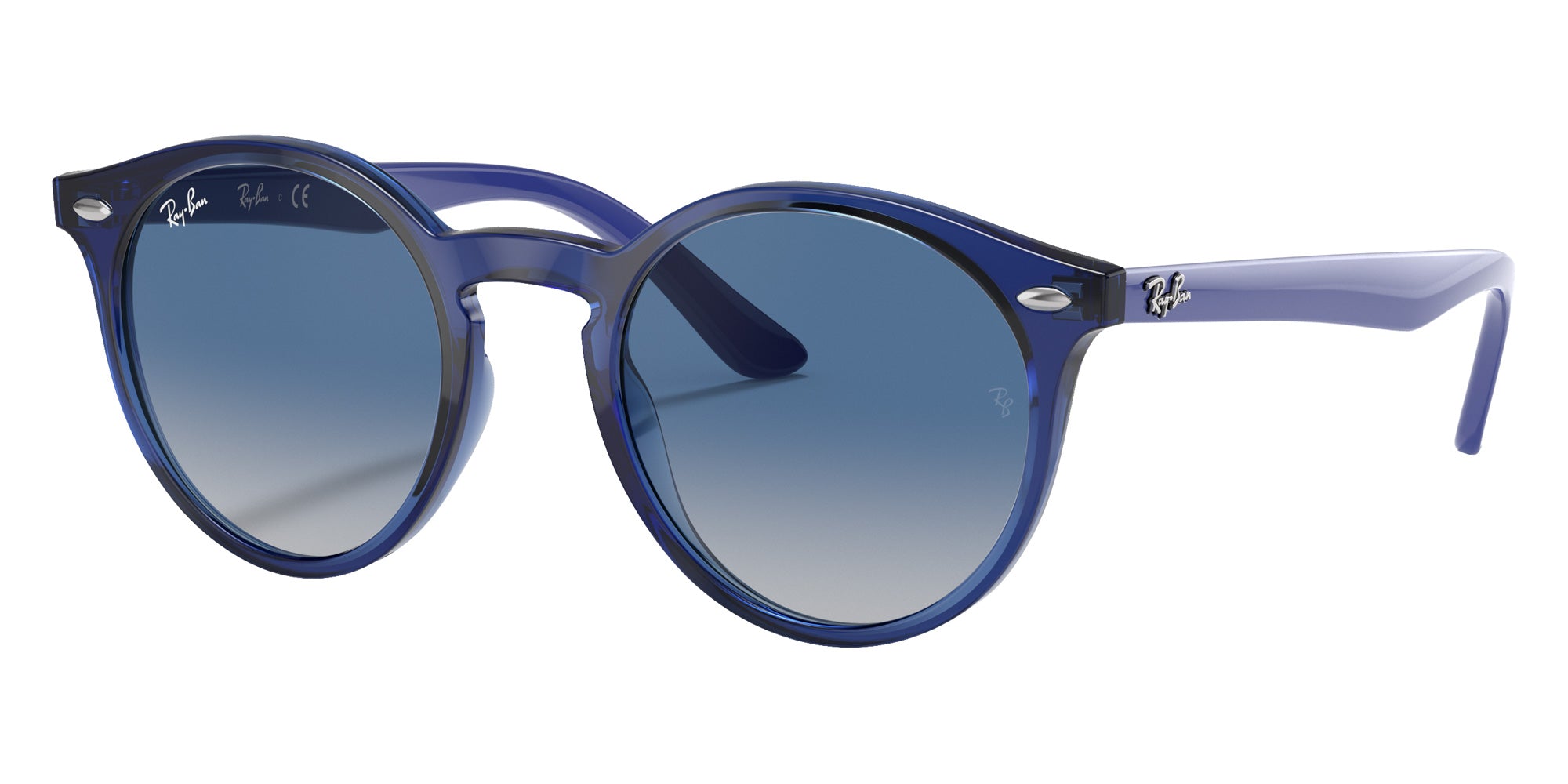 Ray-Ban RB9064S 70624L 44 - Transparent Blue / Light Gray Gradient Dark Blue #id:rj9064s70624l_s:100105