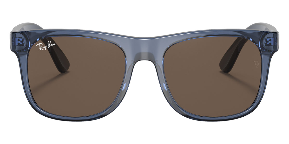 Ray-Ban RB9069S Justin 706873 48 - Transparent Blue / Dark Brown #id:rj9069s706873_s:100100