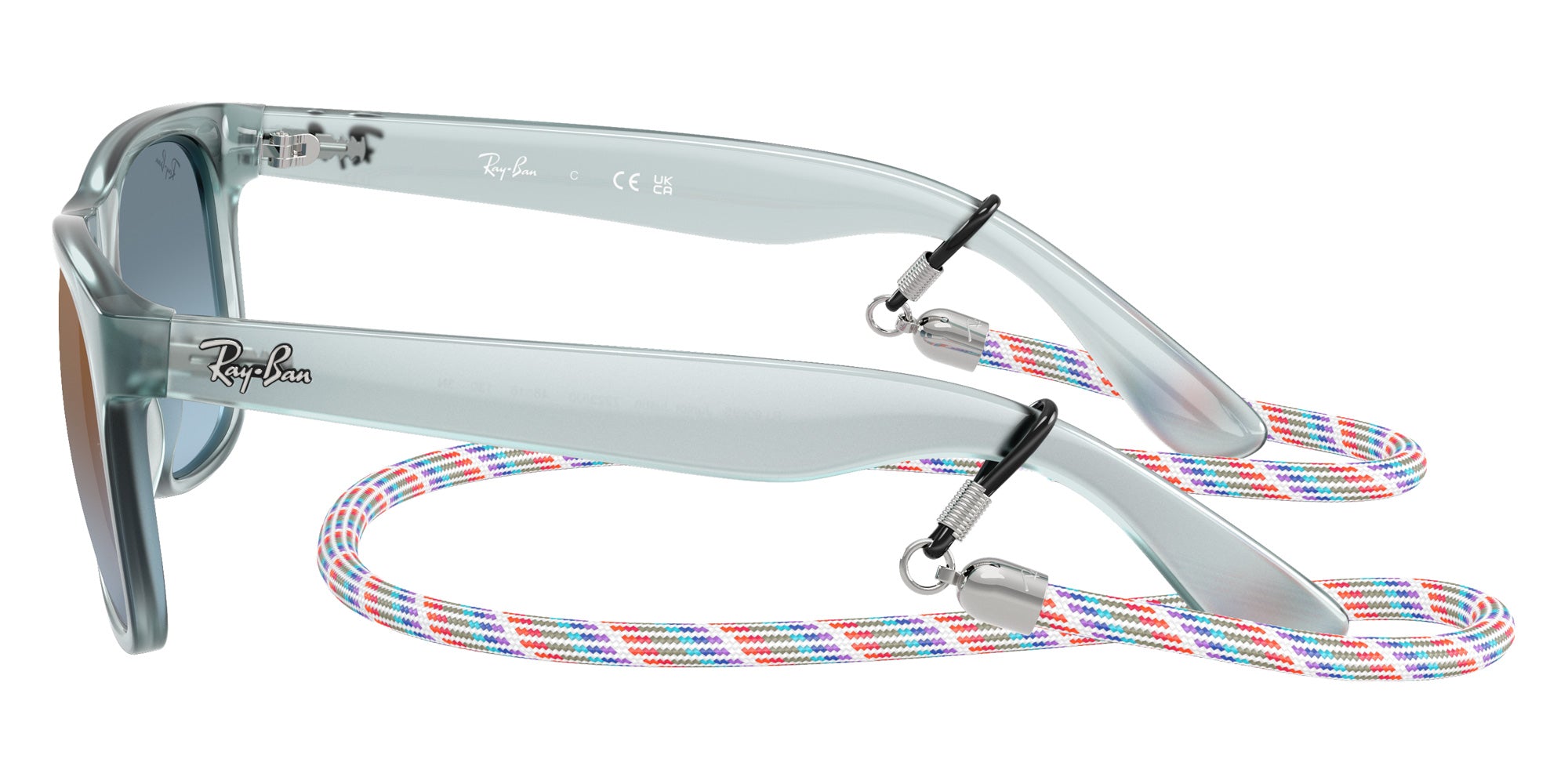 Ray-Ban RB9069S Justin Summer Capsule 7223U0 48 - Transparent Blue #id:rj9069s7223u0_s:100110