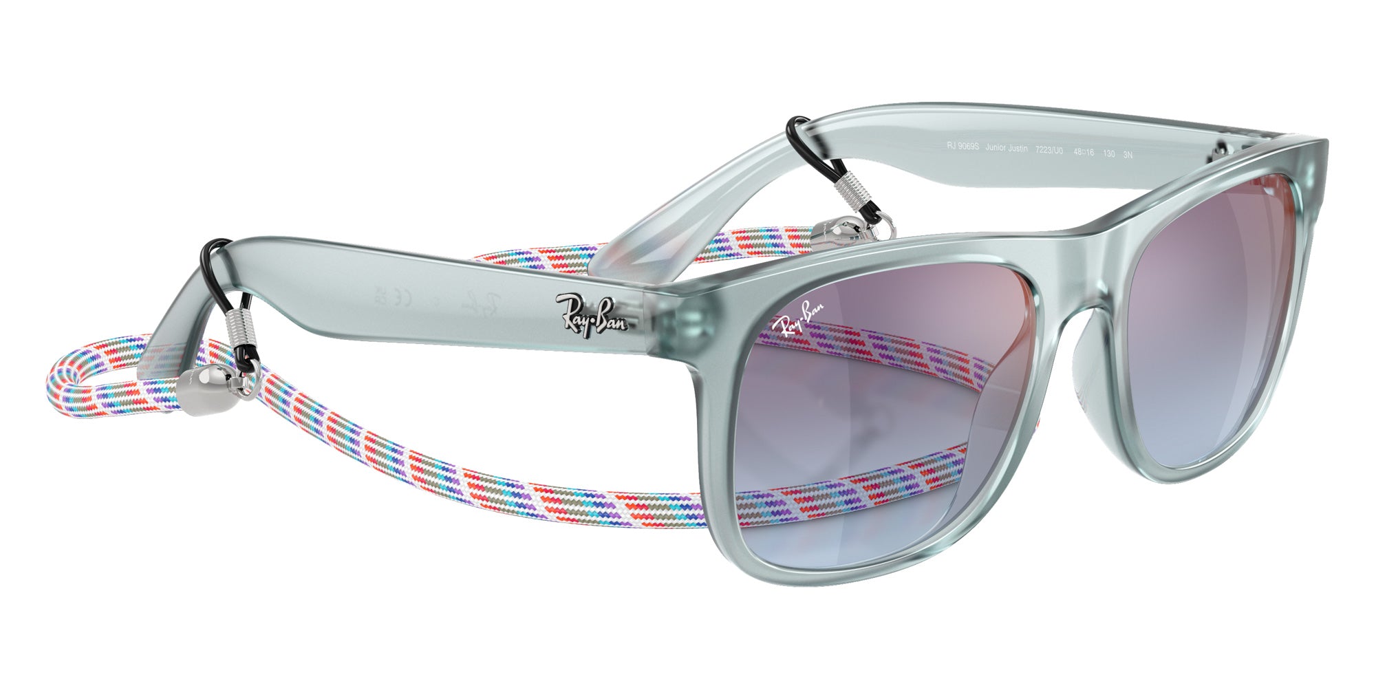 Ray-Ban RB9069S Justin Summer Capsule 7223U0 48 - Transparent Blue #id:rj9069s7223u0_s:100120