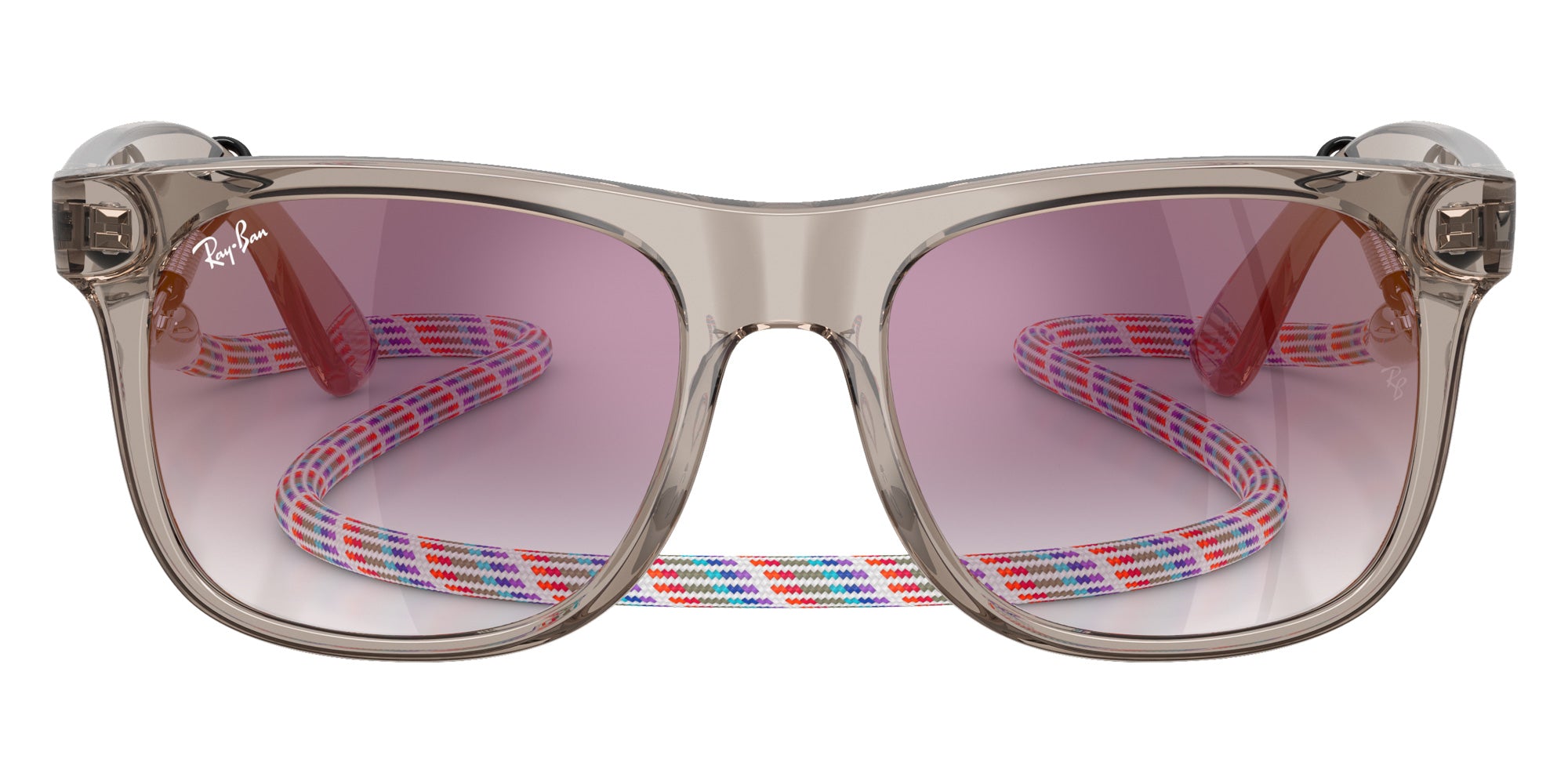 Ray-Ban RB9069S Justin Summer Capsule 7224U0 48 - Transparent Gray #id:rj9069s7224u0_s:102100