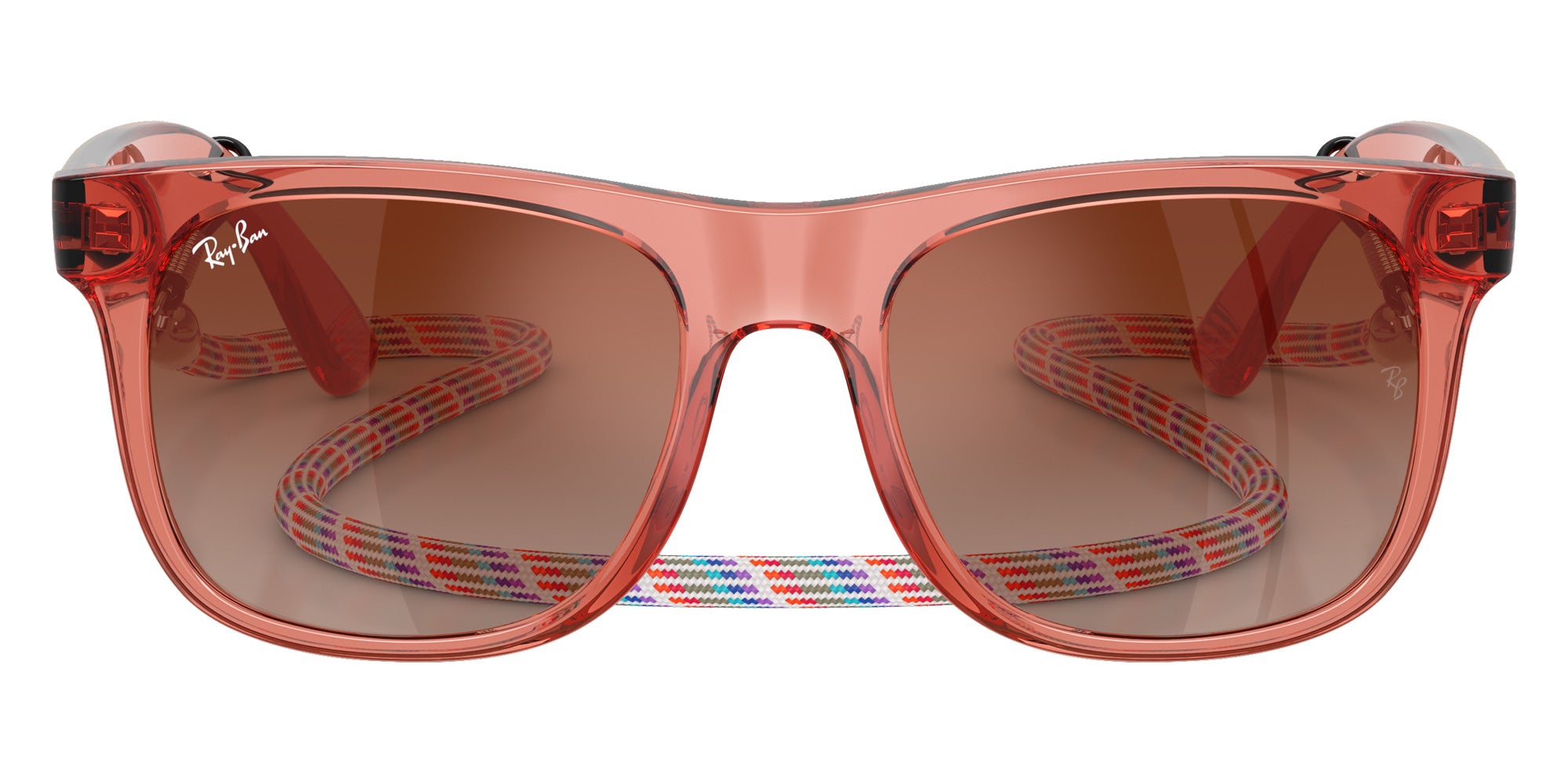 Ray-Ban RB9069S Justin Summer Capsule 7225S0 48 - Transparent Red #id:rj9069s7225s0_s:104100
