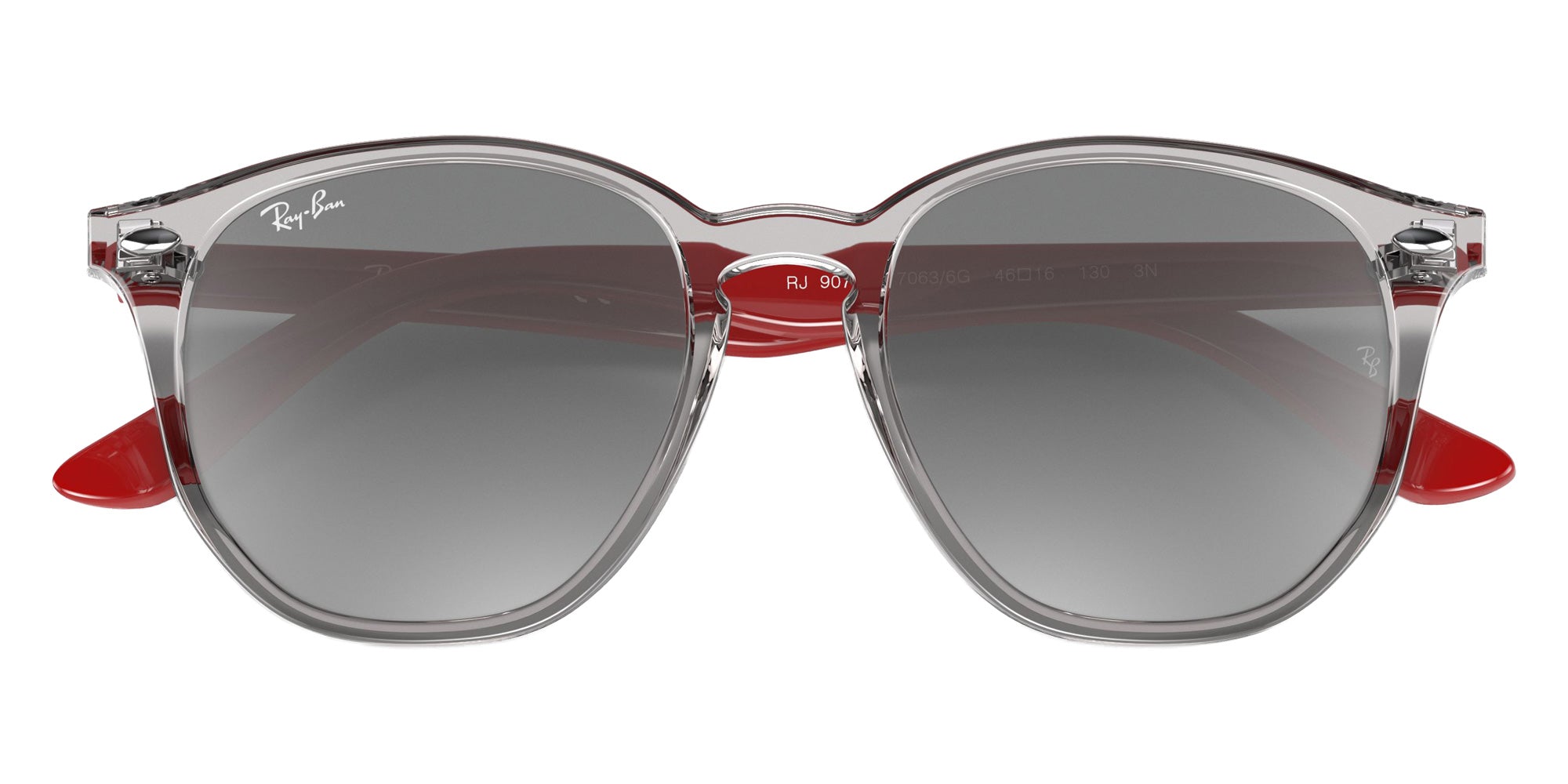 Ray-Ban RB9070S 70636G 46 - Transparent Gray / Gray Mirrored Silver #id:rj9070s70636g_s:100125