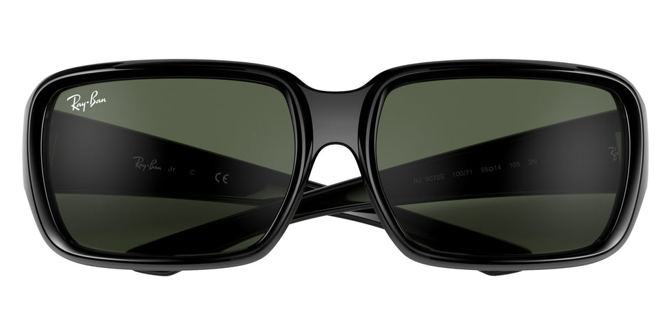 Ray-Ban RB9072S 100/71 51 - Black / Dark Green #id:rj9072s10071_s:100125