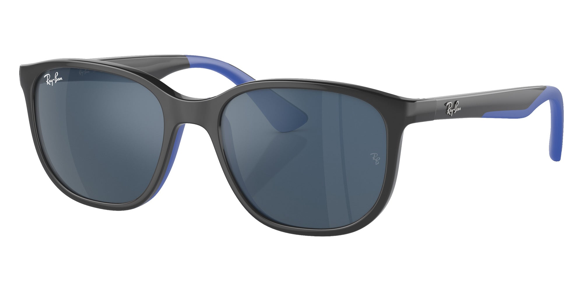 Ray-Ban RB9078S 715155 48 - Gray on Blue / Dark Blue Mirrored #id:rj9078s715155_s:100105