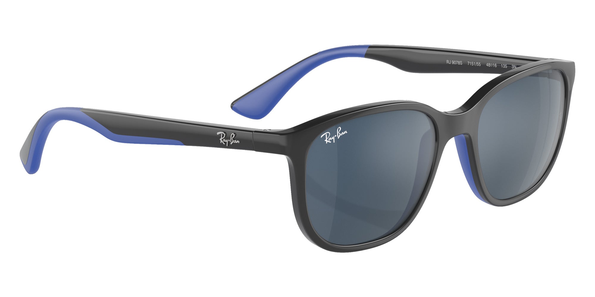 Ray-Ban RB9078S 715155 48 - Gray on Blue / Dark Blue Mirrored #id:rj9078s715155_s:100120