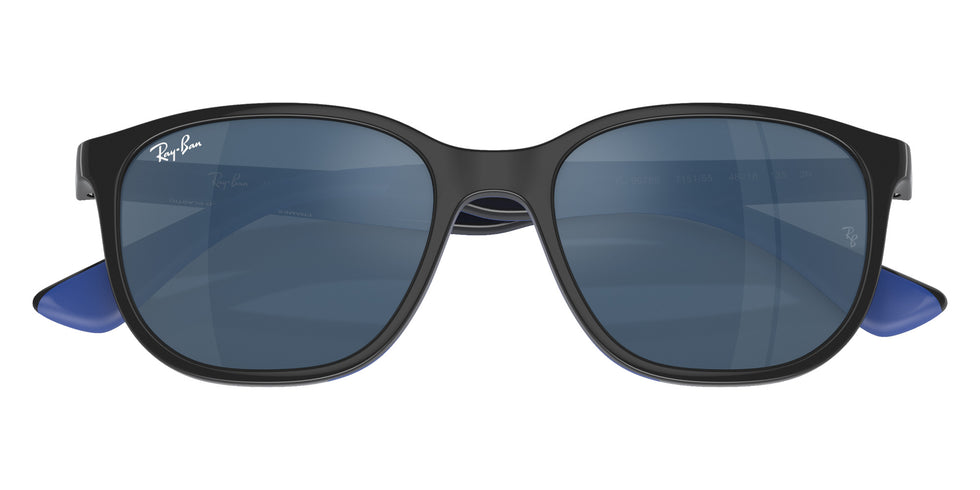 Ray-Ban RB9078S 715155 48 - Gray on Blue / Dark Blue Mirrored #id:rj9078s715155_s:100125