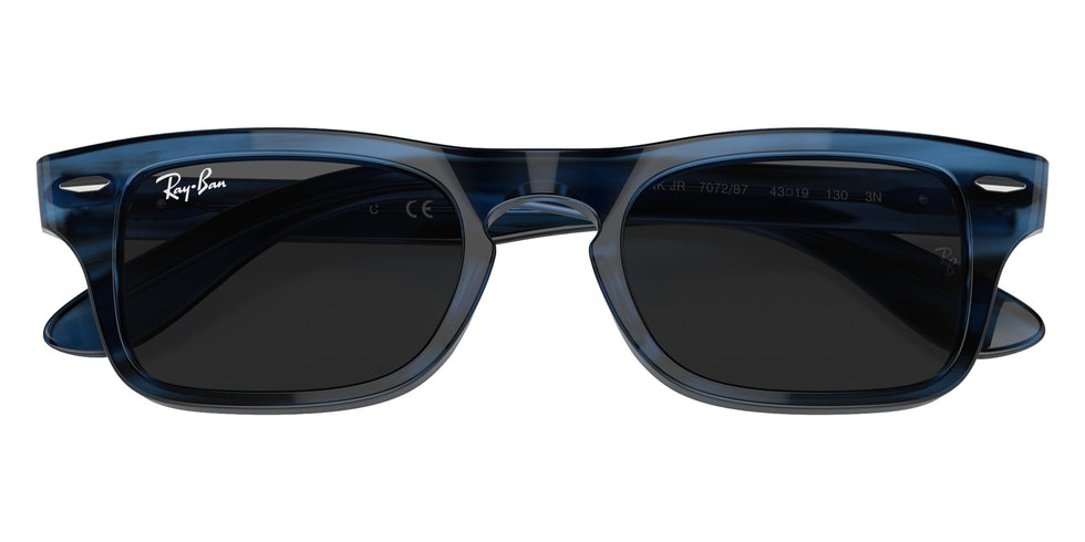 Ray-Ban RB9083S Burbank 707287 45 - Striped Blue / Dark Gray #id:rj9083s707287_s:100125