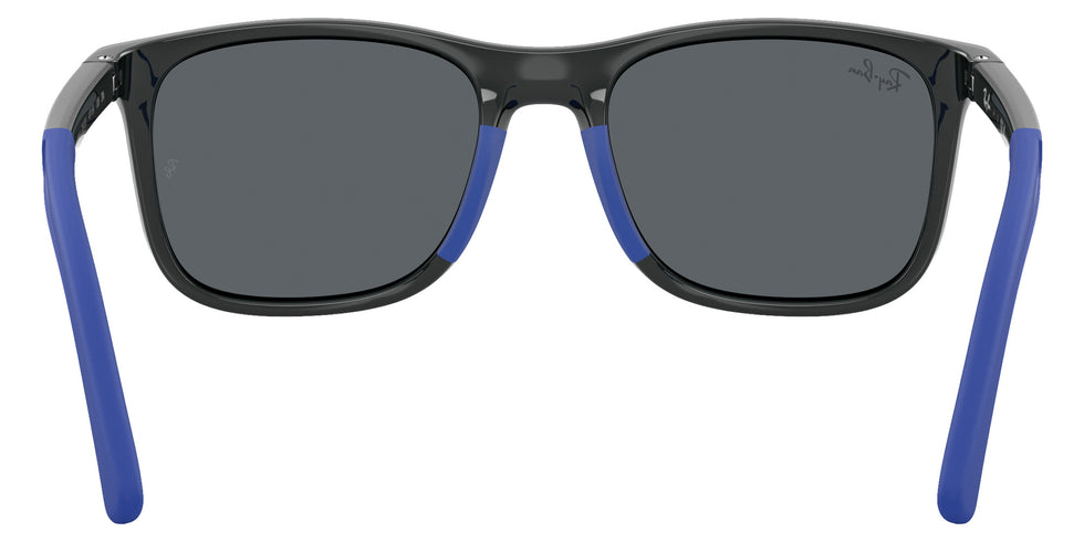Ray-Ban RB9084S 715155 47 - Gray on Rubber Blue / Dark Blue Mirrored Blue #id:rj9084s715155_s:100115
