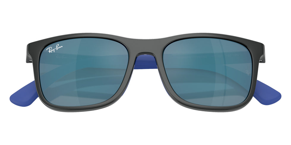 Ray-Ban RB9084S 715155 47 - Gray on Rubber Blue / Dark Blue Mirrored Blue #id:rj9084s715155_s:100125