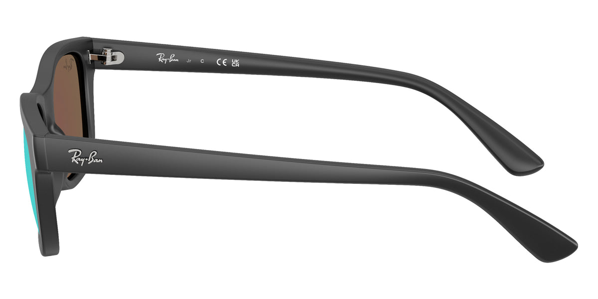 Ray-Ban RB9086S 100S55 46 - Matte Black / Light Green Mirrored Blue #id:rj9086s100s55_s:100110