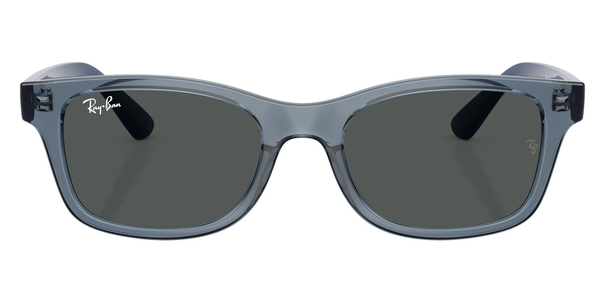 Ray-Ban RB9086SF 711087 46 - Transparent Blue / Dark Gray #id:rj9086sf711087_s:102100